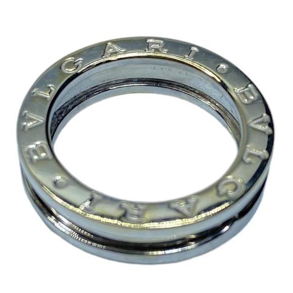 BVLGARI White Gold Diamond Ring Griff Solitaire - Picture 8 of 8